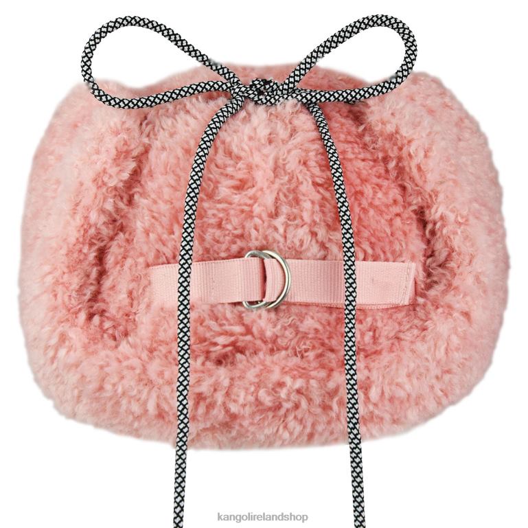 IE Kangol Faux Shearling Utility Flap Cap Pepto Unisex Accessories 6B26V914