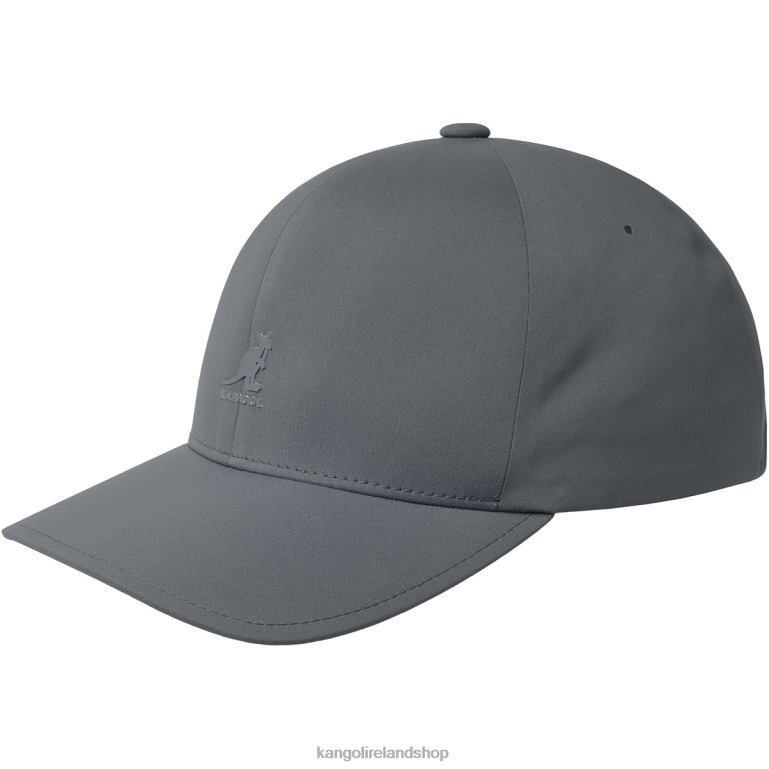 IE Kangol Flexfit Delta Cap Dark Grey Unisex Accessories 6B26V389