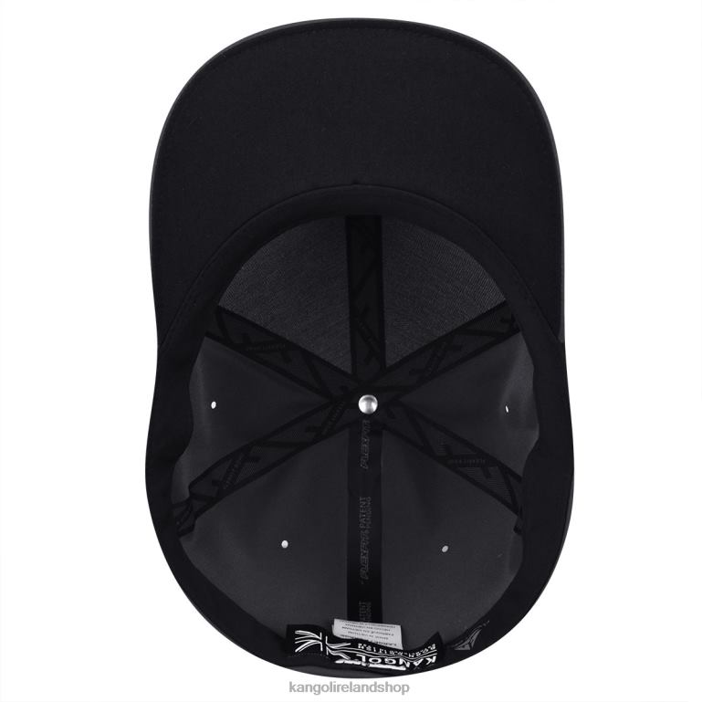 IE Kangol Flexfit Delta Cap Dark Grey Unisex Accessories 6B26V389