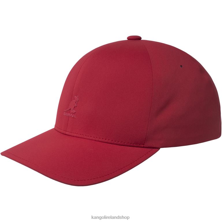 IE Kangol Flexfit Delta Cap Red Unisex Accessories 6B26V391