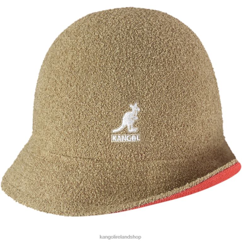IE Kangol Flip It Reversible Casual Oat/Cherry Glow Unisex Accessories 6B26V508