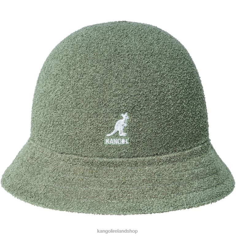 IE Kangol Flip It Reversible Casual Oil Green/Warm Apricot Unisex Accessories 6B26V507
