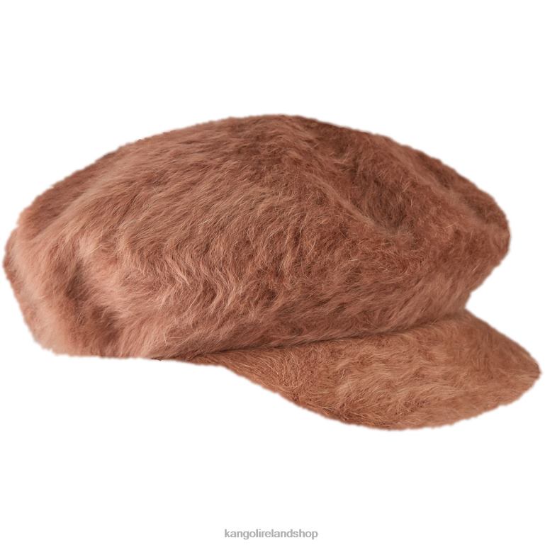 IE Kangol Furgora Apple Cap Mahogany Unisex Accessories 6B26V882