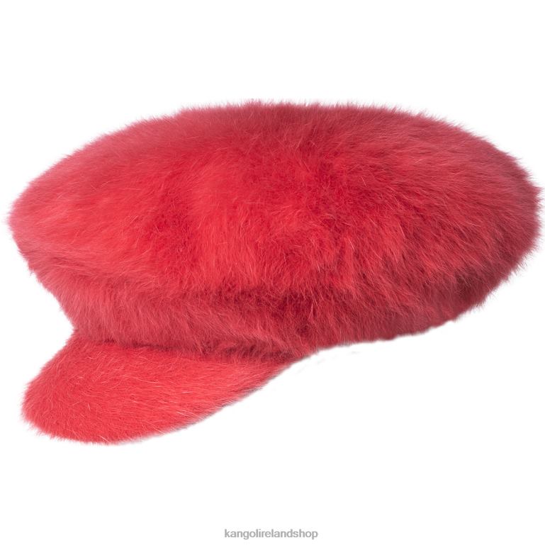 IE Kangol Furgora Apple Cap Scarlet Unisex Accessories 6B26V883