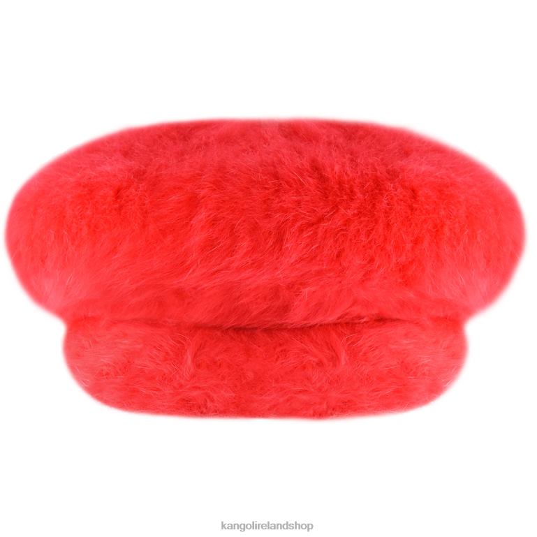 IE Kangol Furgora Apple Cap Scarlet Unisex Accessories 6B26V883