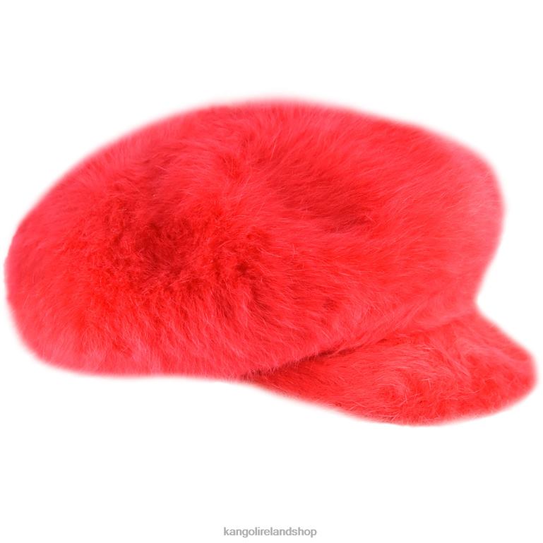 IE Kangol Furgora Apple Cap Scarlet Unisex Accessories 6B26V883