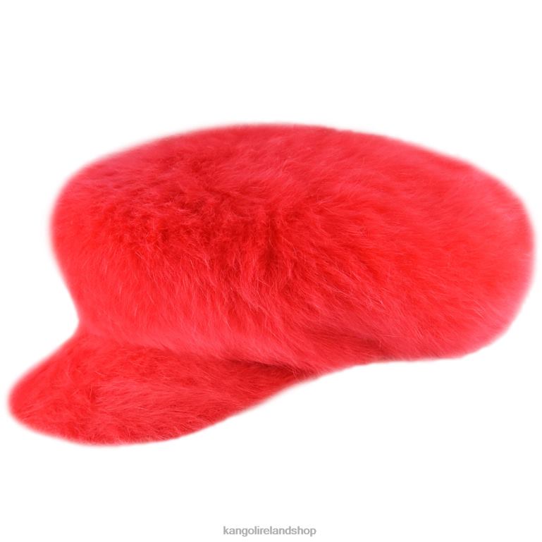 IE Kangol Furgora Apple Cap Scarlet Unisex Accessories 6B26V883