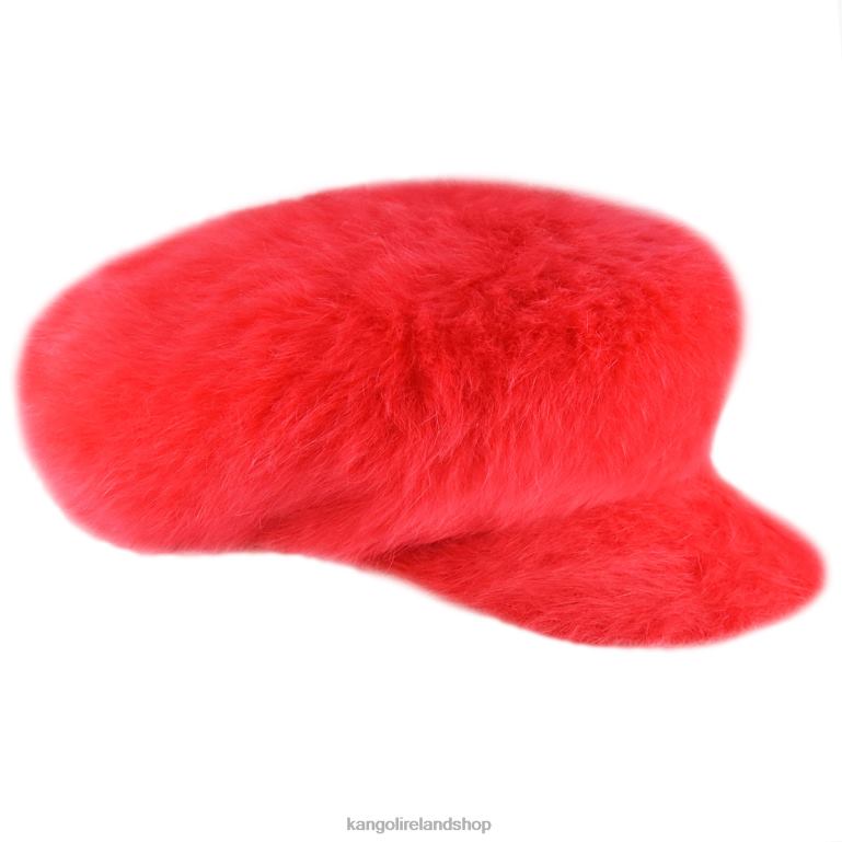 IE Kangol Furgora Apple Cap Scarlet Unisex Accessories 6B26V883