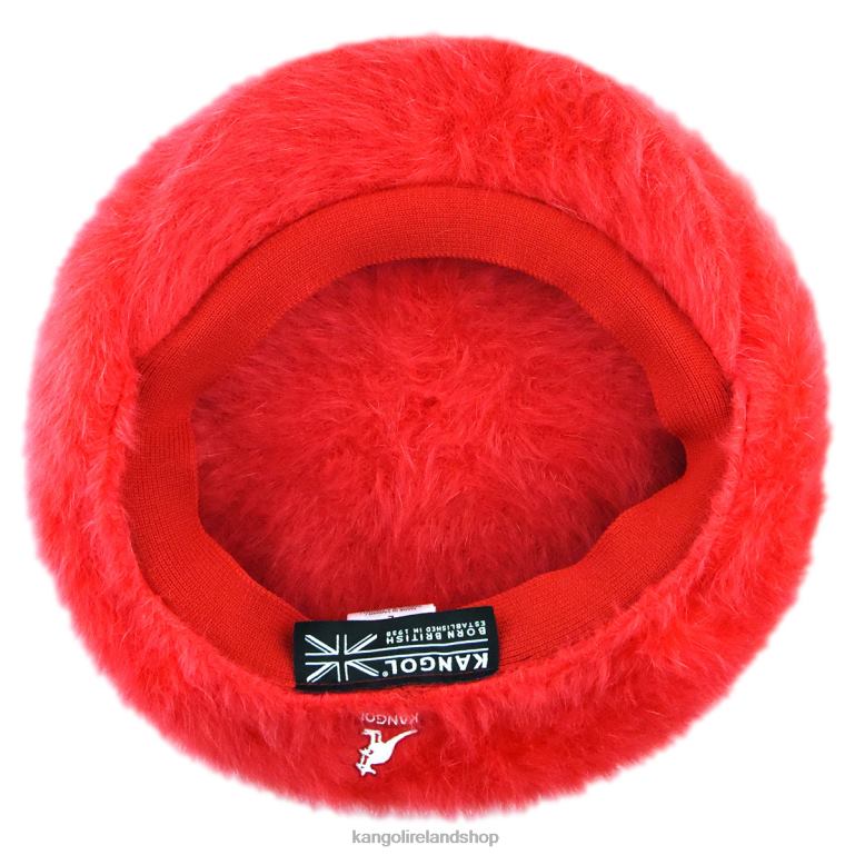 IE Kangol Furgora Apple Cap Scarlet Unisex Accessories 6B26V883