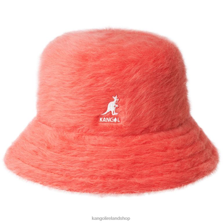 IE Kangol Furgora Bucket Cherry Glow Unisex Accessories 6B26V737