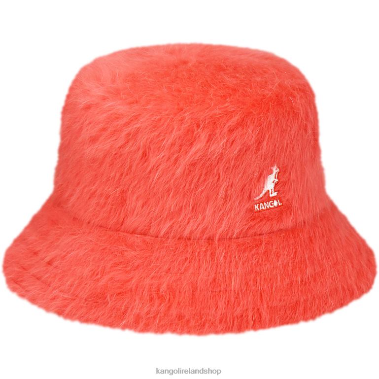 IE Kangol Furgora Bucket Cherry Glow Unisex Accessories 6B26V737