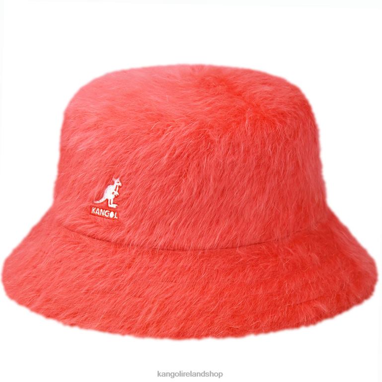 IE Kangol Furgora Bucket Cherry Glow Unisex Accessories 6B26V737