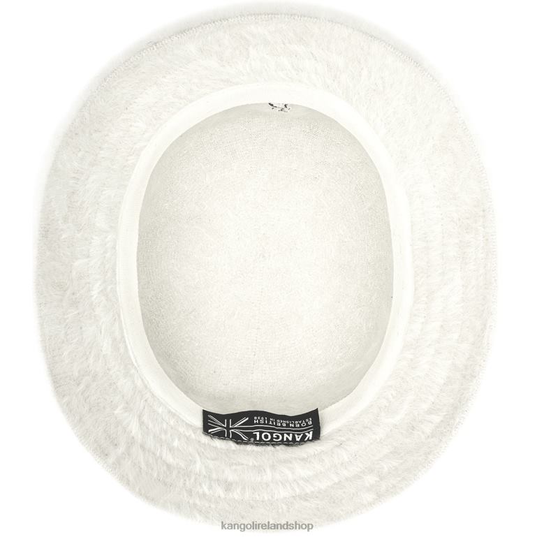 IE Kangol Furgora Bucket Ivory Unisex Accessories 6B26V730