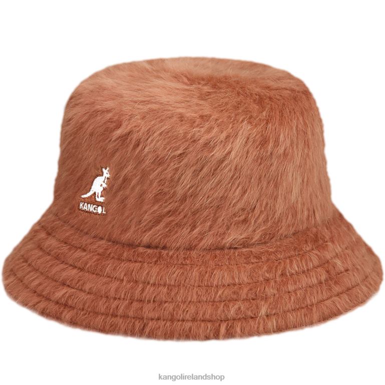 IE Kangol Furgora Bucket Mahogany Unisex Accessories 6B26V731