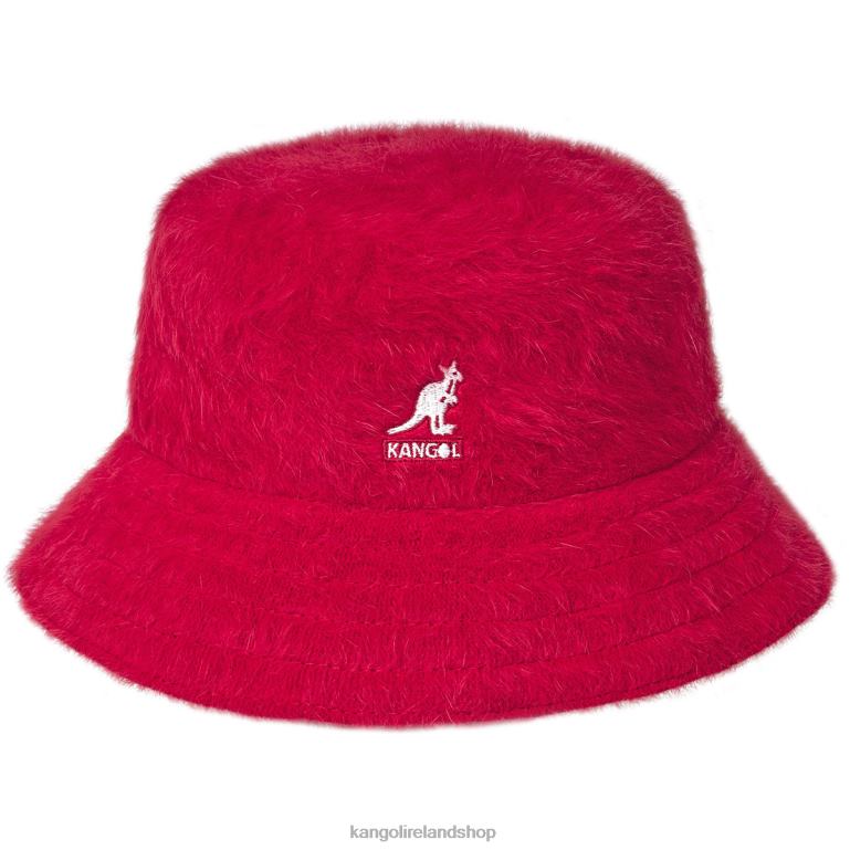 IE Kangol Furgora Bucket Scarlet Unisex Accessories 6B26V734