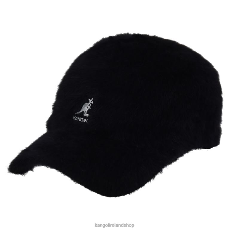 IE Kangol Furgora Spacecap Black Unisex Accessories 6B26V386