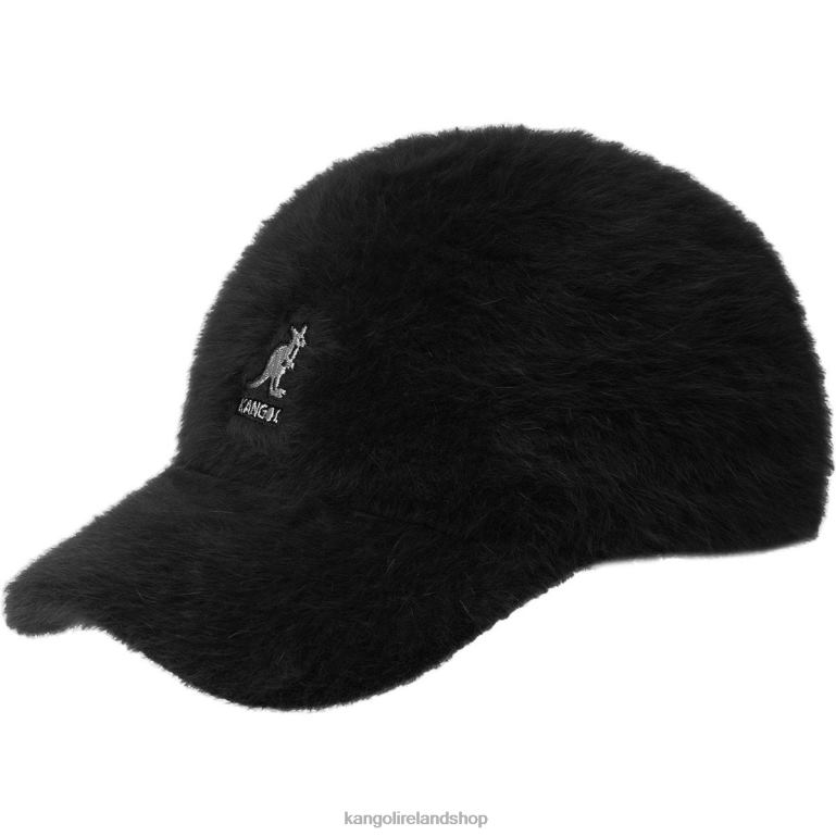 IE Kangol Furgora Spacecap Black Unisex Accessories 6B26V386