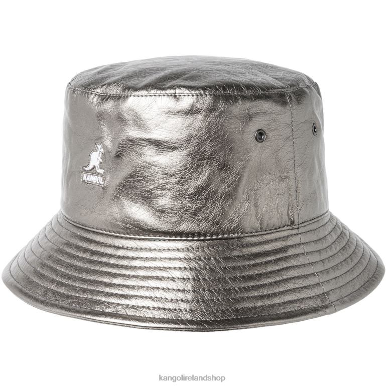 IE Kangol Future Bucket W/ Earflaps Bronze Crinkle Unisex Accessories 6B26V688