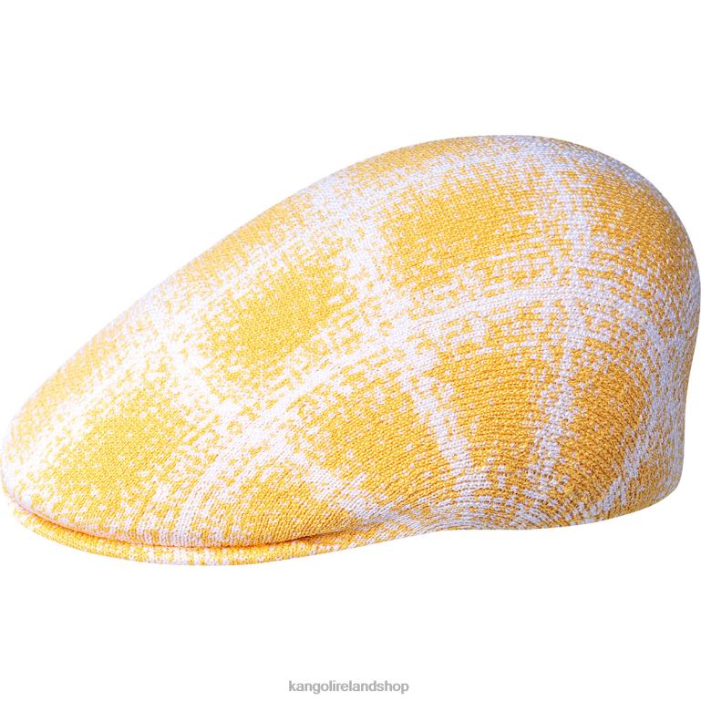 IE Kangol Grunge Plaid 507 Warm Apricot/White Unisex Accessories 6B26V230