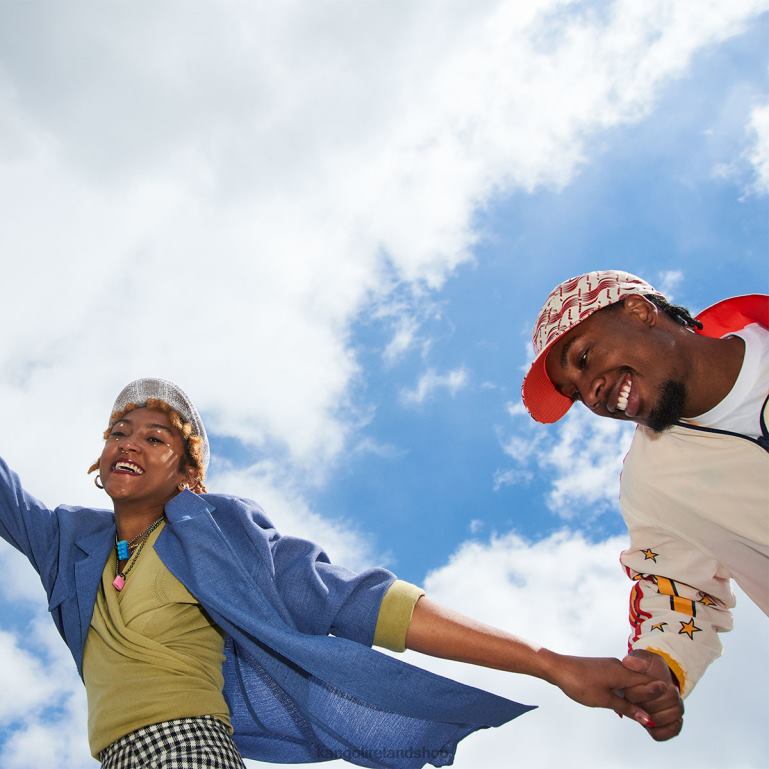 IE Kangol Grunge Plaid 507 Warm Apricot/White Unisex Accessories 6B26V230