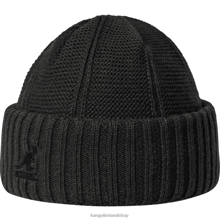 IE Kangol Hidden Label Pull-On Black Unisex Accessories 6B26V815