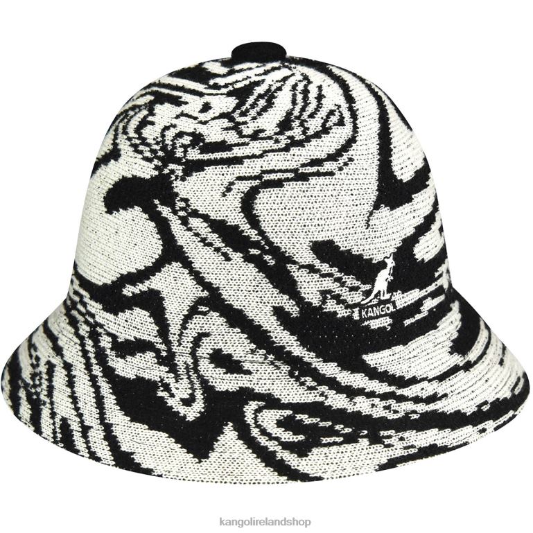 IE Kangol Liquify Casual Black/Cream Unisex Accessories 6B26V562
