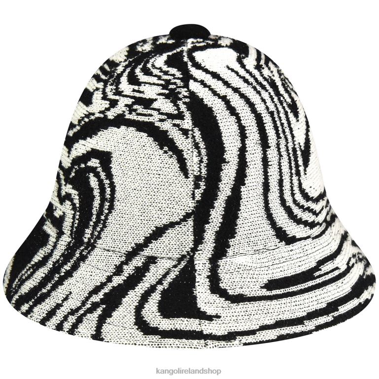 IE Kangol Liquify Casual Black/Cream Unisex Accessories 6B26V562