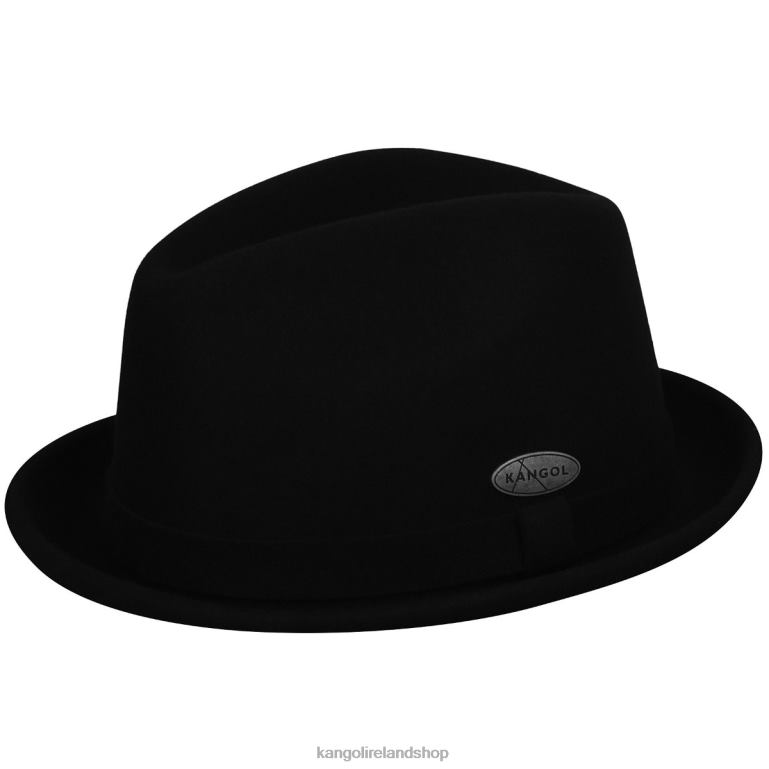 IE Kangol LiteFelt Player Black Unisex Accessories 6B26V916