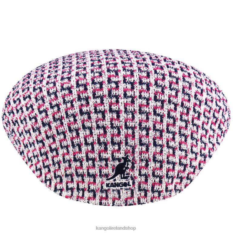 IE Kangol Maze Jacquard 504 White Unisex Accessories 6B26V106