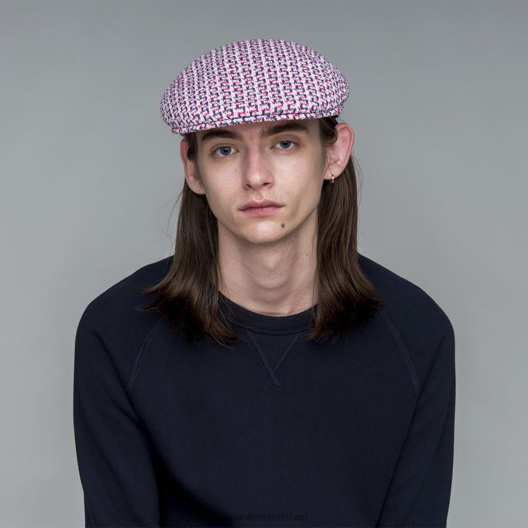 IE Kangol Maze Jacquard 504 White Unisex Accessories 6B26V106