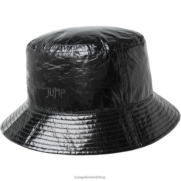 IE Kangol Metal Bucket Black Unisex Accessories 6B26V676