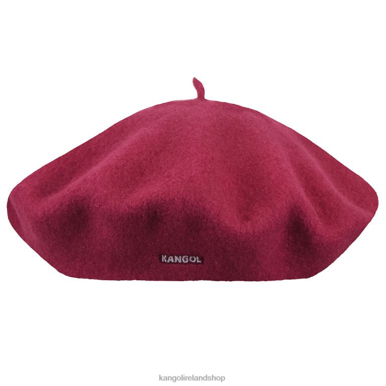 IE Kangol Modelaine Beret Garnet Unisex Accessories 6B26V446