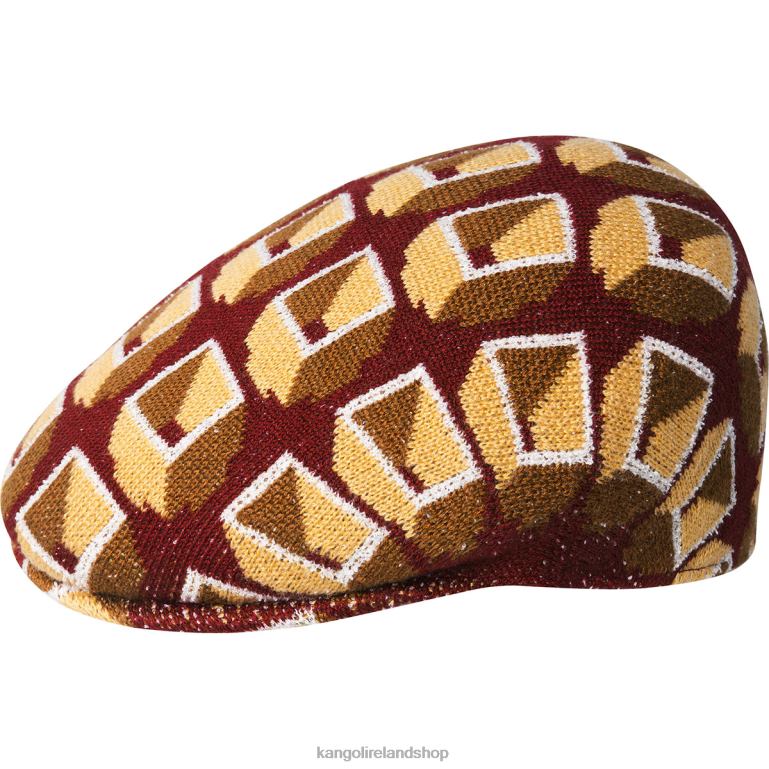 IE Kangol Motherboard 504 Red Velvet Unisex Accessories 6B26V110