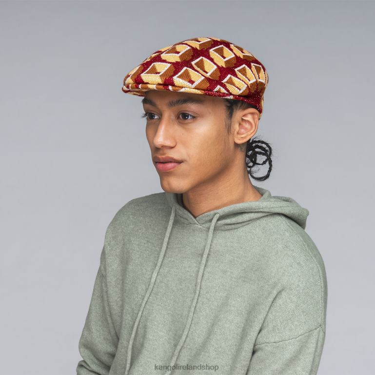 IE Kangol Motherboard 504 Red Velvet Unisex Accessories 6B26V110