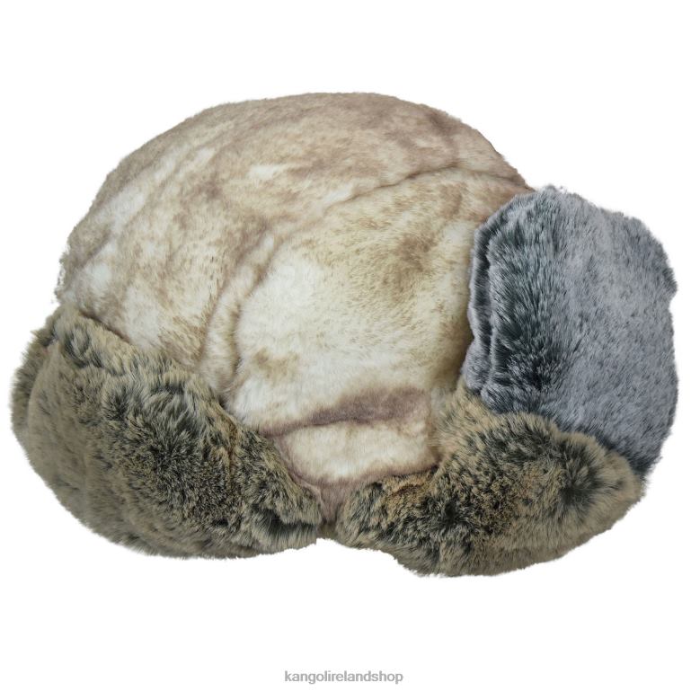 IE Kangol Multi Faux Fur Trapper Multi Unisex Accessories 6B26V859