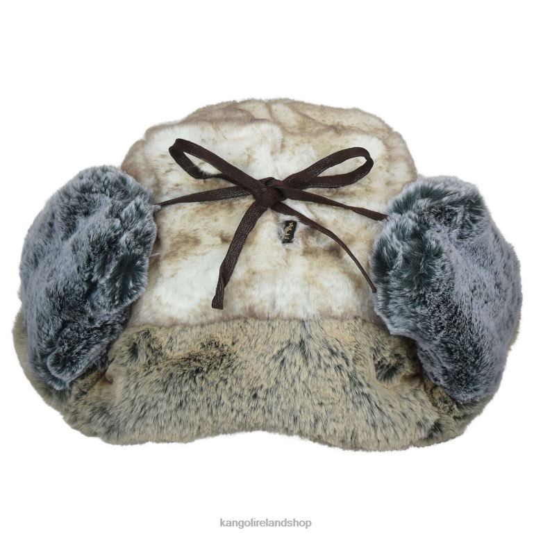 IE Kangol Multi Faux Fur Trapper Multi Unisex Accessories 6B26V859
