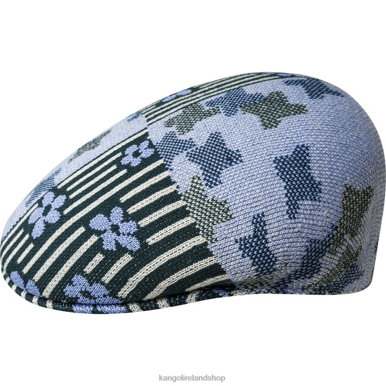 IE Kangol Nature Flip 504 Iced Lilac/Pine Unisex Accessories 6B26V47