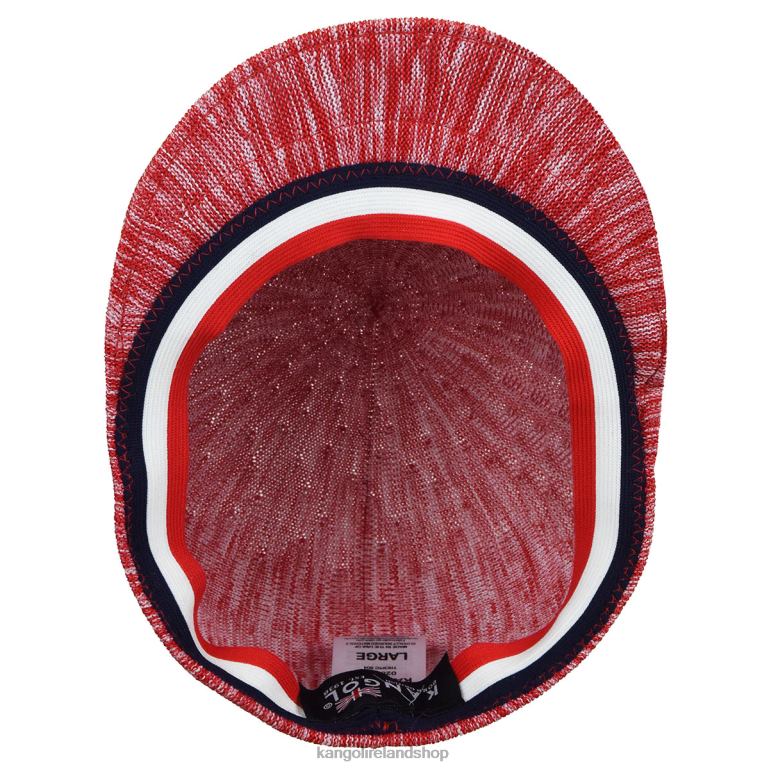 IE Kangol Patriot Tropic 504 Red/White Unisex Accessories 6B26V17