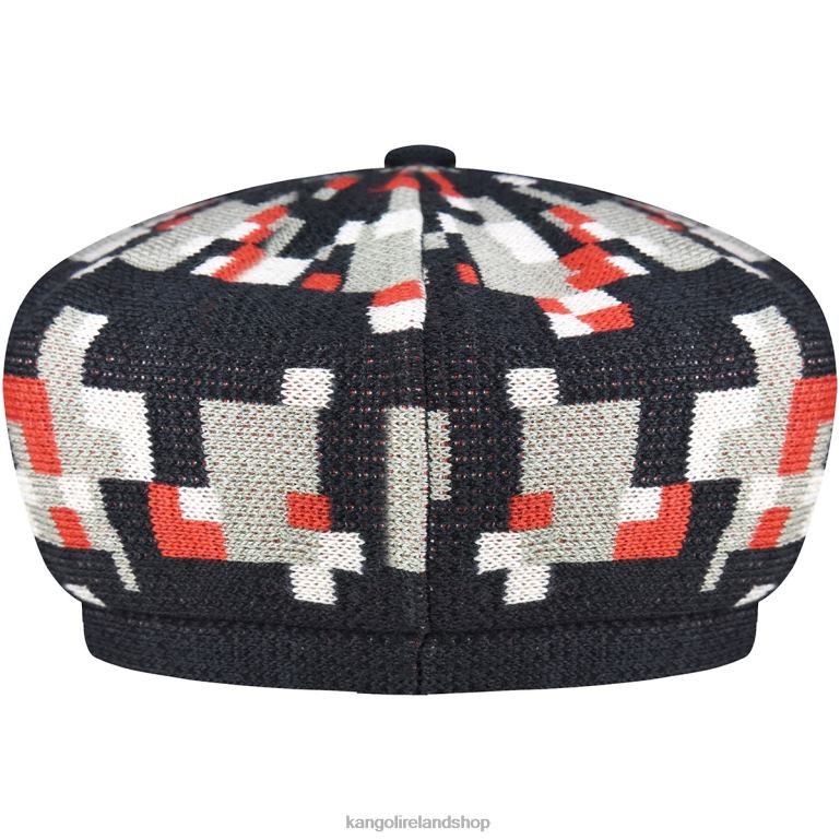 IE Kangol Pixelated Plaid Beret Deep Springs/Nickel Unisex Accessories 6B26V398