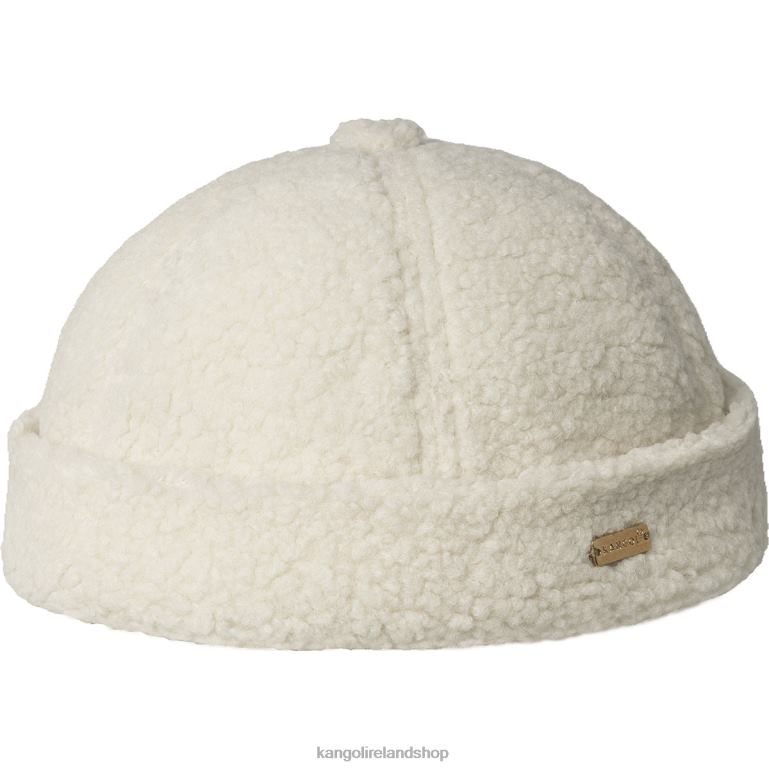 IE Kangol Plush Watch Cap Off White Unisex Accessories 6B26V813