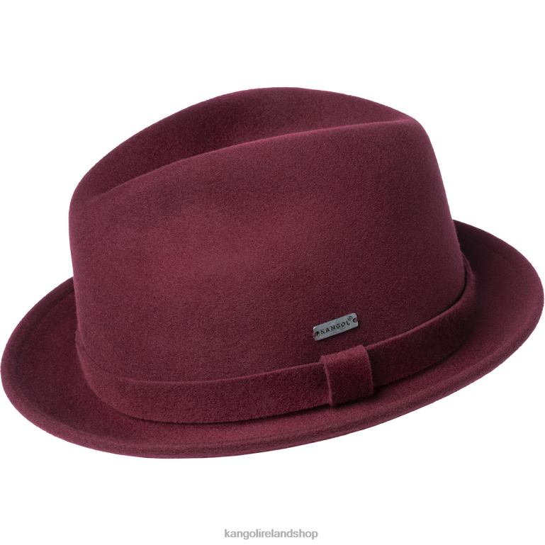 IE Kangol Polished Player Red Velvet Unisex Accessories 6B26V905