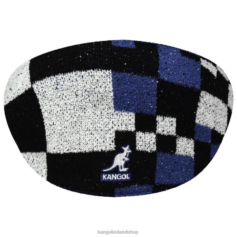 IE Kangol Pop Gingham 504 Starry Blue/Black Unisex Accessories 6B26V12