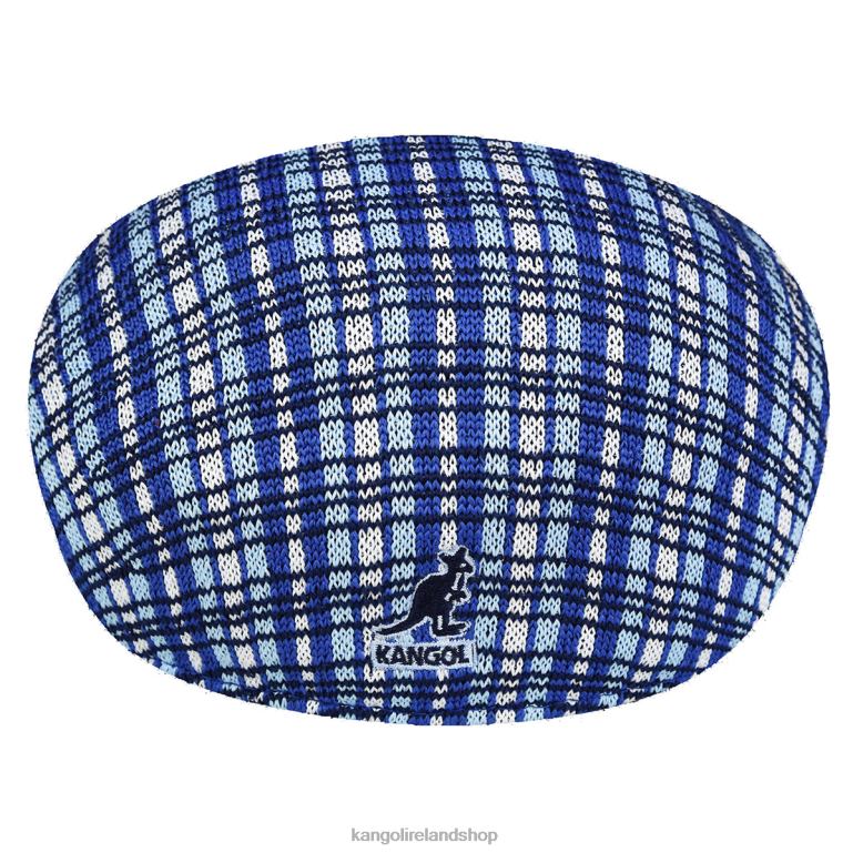IE Kangol Prep Plaid 507 Blue Plaid Unisex Accessories 6B26V170
