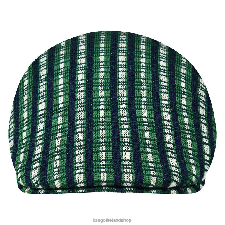 IE Kangol Prep Plaid 507 Green Plaid Unisex Accessories 6B26V169
