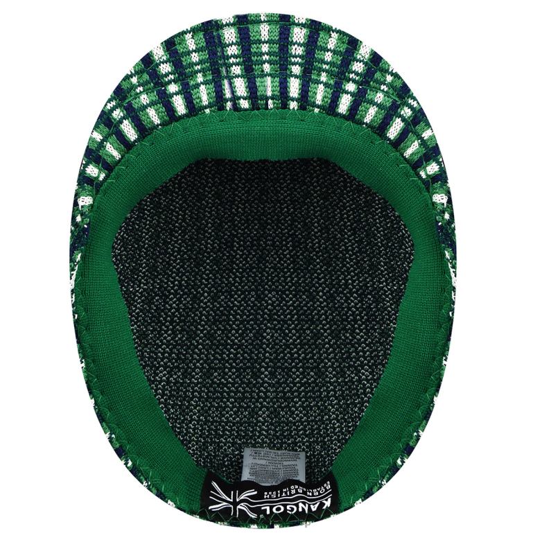 IE Kangol Prep Plaid 507 Green Plaid Unisex Accessories 6B26V169