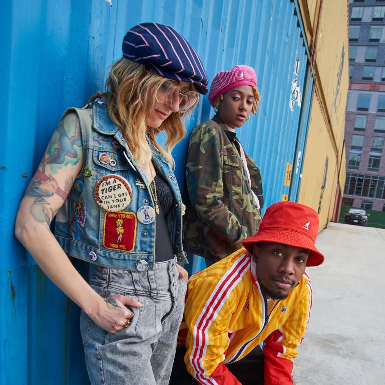 IE Kangol Preppy Jax Beret Deep Springs Unisex Accessories 6B26V418