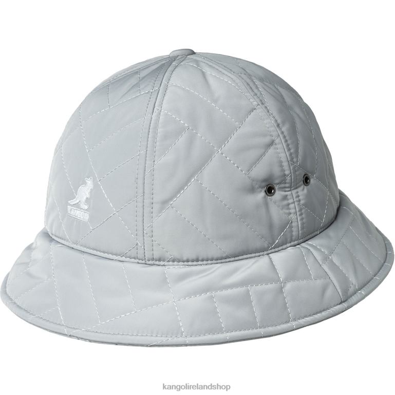 IE Kangol Quilted Casual Light Grey Unisex Accessories 6B26V687