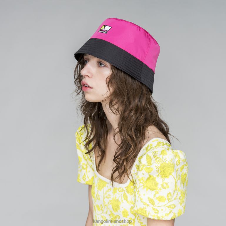 IE Kangol Rave Sport Bucket Black Unisex Accessories 6B26V672