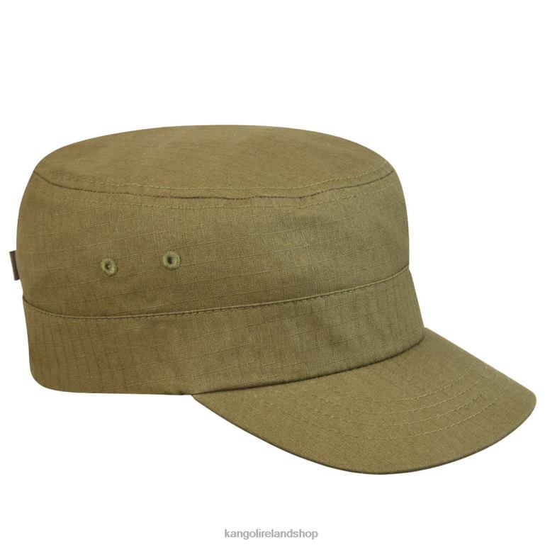 IE Kangol Ripstop Army Cap Green Unisex Accessories 6B26V268