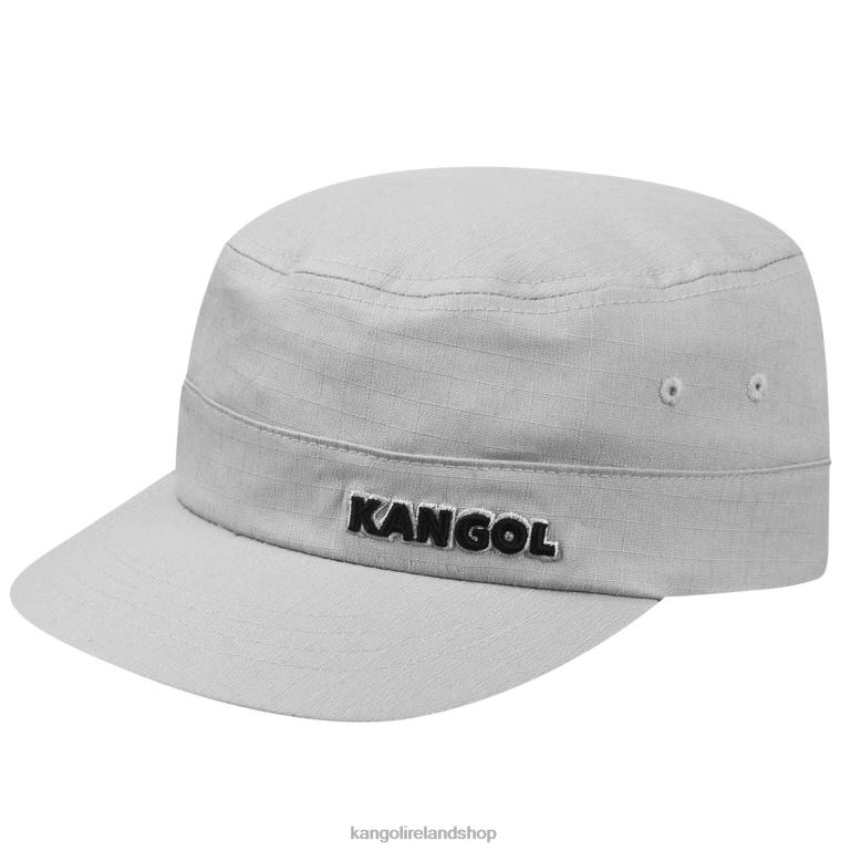 IE Kangol Ripstop Army Cap Grey Unisex Accessories 6B26V269
